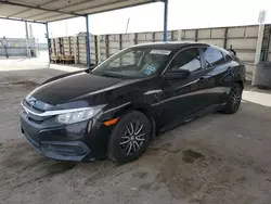 Salvage cars for sale from Copart Anthony, TX: 2017 Honda Civic LX