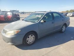 Toyota Vehiculos salvage en venta: 2002 Toyota Camry LE