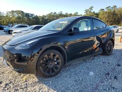 Salvage cars for sale at Houston, TX auction: 2024 Tesla Model Y