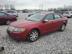 Salvage cars for sale at Barberton, OH auction: 2008 Lincoln MKZ