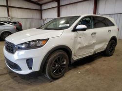 Salvage cars for sale at Pennsburg, PA auction: 2019 KIA Sorento LX