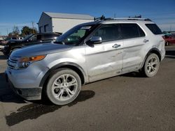 Salvage cars for sale at Nampa, ID auction: 2013 Ford Explorer Limited