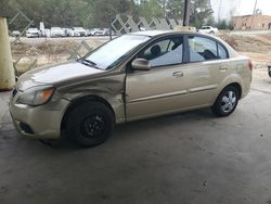 Salvage cars for sale at Gaston, SC auction: 2010 KIA Rio LX