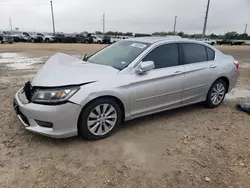 Salvage cars for sale at Temple, TX auction: 2015 Honda Accord EXL