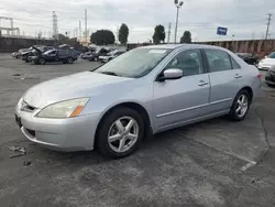 Salvage cars for sale at Wilmington, CA auction: 2004 Honda Accord EX