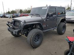 Salvage cars for sale at Denver, CO auction: 2014 Jeep Wrangler Sport