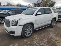 Salvage cars for sale from Copart Wichita, KS: 2017 GMC Yukon Denali