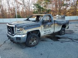 Salvage cars for sale at Exeter, RI auction: 2018 GMC Sierra K2500 Heavy Duty