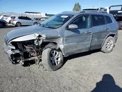 Vehiculos salvage en venta de Copart North Las Vegas, NV: 2015 Jeep Cherokee Latitude