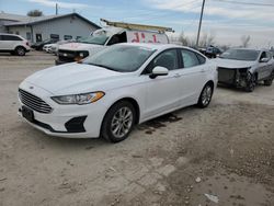 Salvage cars for sale at Pekin, IL auction: 2020 Ford Fusion SE