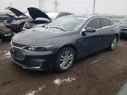 Salvage cars for sale at Elgin, IL auction: 2018 Chevrolet Malibu LT