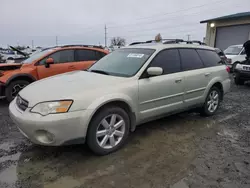 Salvage cars for sale at Eugene, OR auction: 2006 Subaru Legacy Outback 2.5I Limited