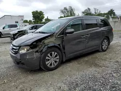 Salvage cars for sale at Opa Locka, FL auction: 2016 Honda Odyssey SE