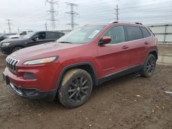 Salvage cars for sale at Elgin, IL auction: 2014 Jeep Cherokee Limited