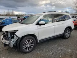 Honda salvage cars for sale: 2016 Honda Pilot EXL