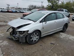 Honda Civic salvage cars for sale: 2007 Honda Civic LX