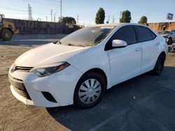 Toyota Vehiculos salvage en venta: 2014 Toyota Corolla L