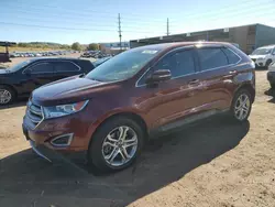 Ford Edge Titanium Vehiculos salvage en venta: 2016 Ford Edge Titanium