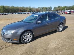 Salvage cars for sale at Conway, AR auction: 2011 Ford Fusion SE