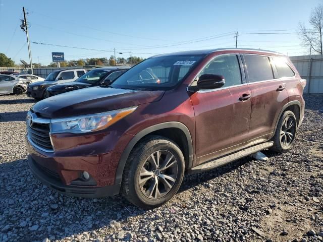 2016 Toyota Highlander XLE