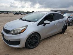 Salvage cars for sale from Copart San Antonio, TX: 2017 KIA Rio LX