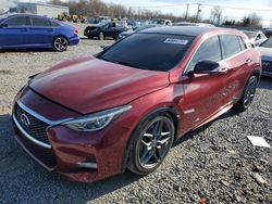 Salvage cars for sale at Hillsborough, NJ auction: 2018 Infiniti QX30 Base