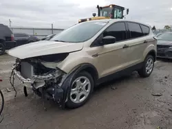 Salvage cars for sale at Dyer, IN auction: 2018 Ford Escape S