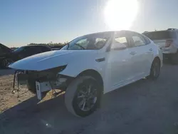 Salvage cars for sale at Houston, TX auction: 2019 KIA Optima LX