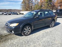 Salvage cars for sale at Concord, NC auction: 2008 Subaru Outback 2.5I Limited