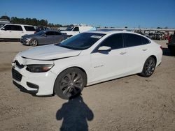 Chevrolet Malibu Premier salvage cars for sale: 2016 Chevrolet Malibu Premier