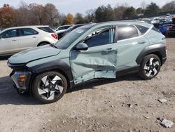 Hyundai salvage cars for sale: 2024 Hyundai Kona Limited