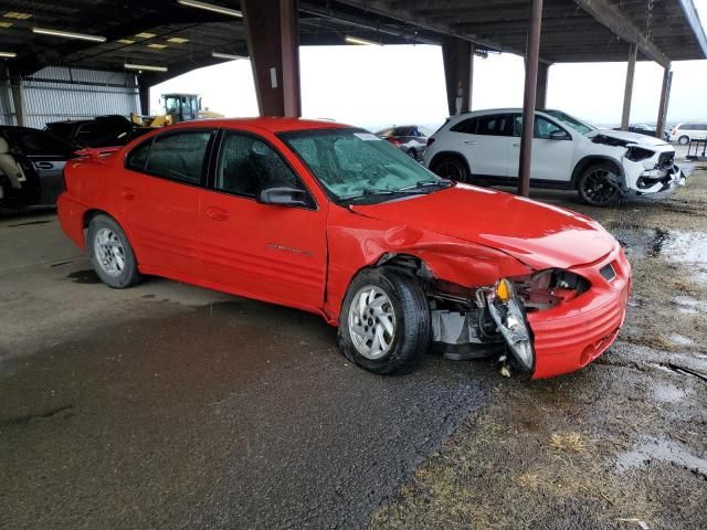 2001 Pontiac Grand AM SE1