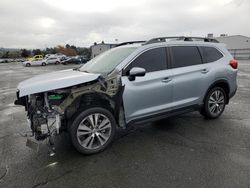 Salvage cars for sale at Vallejo, CA auction: 2019 Subaru Ascent Limited