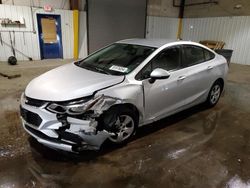 Chevrolet salvage cars for sale: 2016 Chevrolet Cruze LS