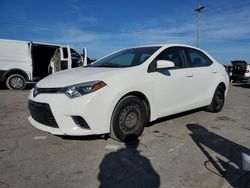 Toyota salvage cars for sale: 2015 Toyota Corolla L