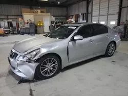 Salvage cars for sale at Rogersville, MO auction: 2008 Infiniti G35