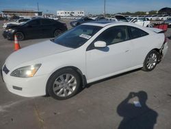 Honda salvage cars for sale: 2006 Honda Accord EX