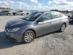 Salvage cars for sale at Fredericksburg, VA auction: 2016 Nissan Sentra S