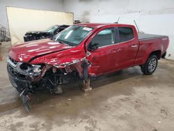 Salvage cars for sale from Copart Davison, MI: 2022 Chevrolet Colorado LT