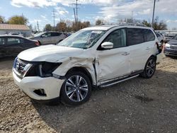 Nissan salvage cars for sale: 2020 Nissan Pathfinder Platinum