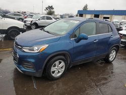 Salvage cars for sale at Woodhaven, MI auction: 2019 Chevrolet Trax 1LT