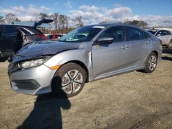 Salvage cars for sale at Spartanburg, SC auction: 2016 Honda Civic LX