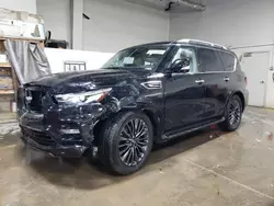 Salvage SUVs for sale at auction: 2022 Infiniti QX80 Luxe