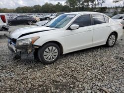 Salvage cars for sale at Byron, GA auction: 2012 Honda Accord LX