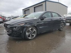 Salvage cars for sale at Duryea, PA auction: 2021 Hyundai Elantra SEL