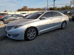 Salvage cars for sale at Hillsborough, NJ auction: 2014 Lincoln MKZ Hybrid