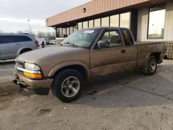 2002 Chevrolet S Truck S10 en venta en Fort Wayne, IN