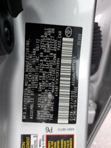 2012 Toyota Camry Base