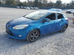 Salvage cars for sale at Madisonville, TN auction: 2014 Ford Focus SE