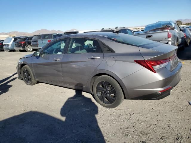 2023 Hyundai Elantra Blue